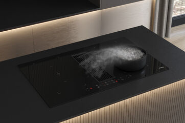 Индукция со встроенной вытяжкой: Революция на кухне от Kuppersbusch и Neff