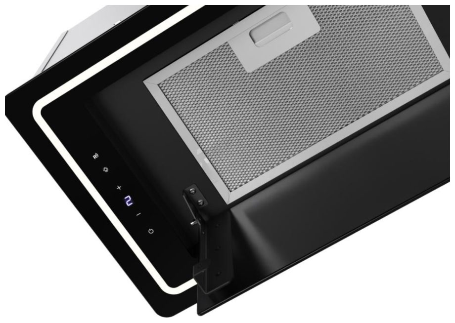 Полновстраиваемая вытяжка Exiteq EX-1286 black