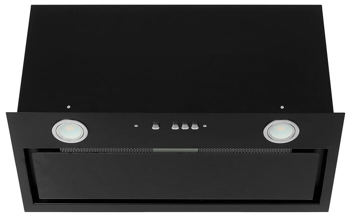 Полновстраиваемая вытяжка Elikor Cube 60П-1000 черный/черный