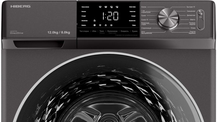 Стирально-сушильная машина Hiberg i-DDQ6A-12814 Sd