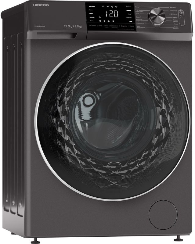 Стирально-сушильная машина Hiberg i-DDQ6A-12814 Sd