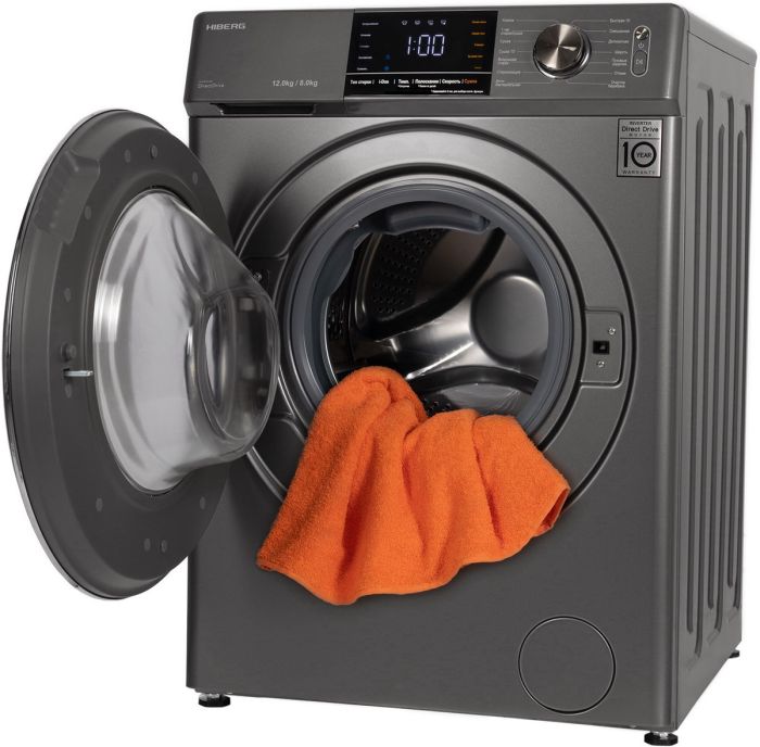 Стирально-сушильная машина Hiberg i-DDQ6A-12814 Sd