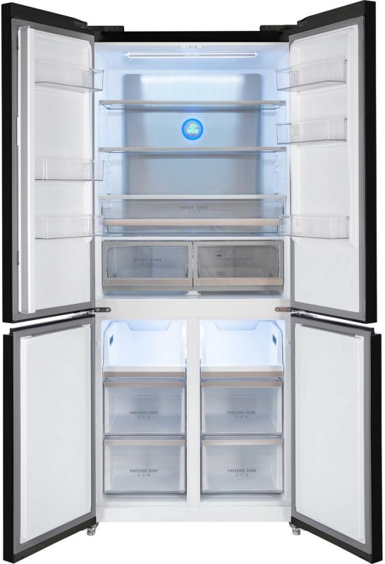 Многокамерный холодильник Hiberg RFQ-600DX NFGB inverter