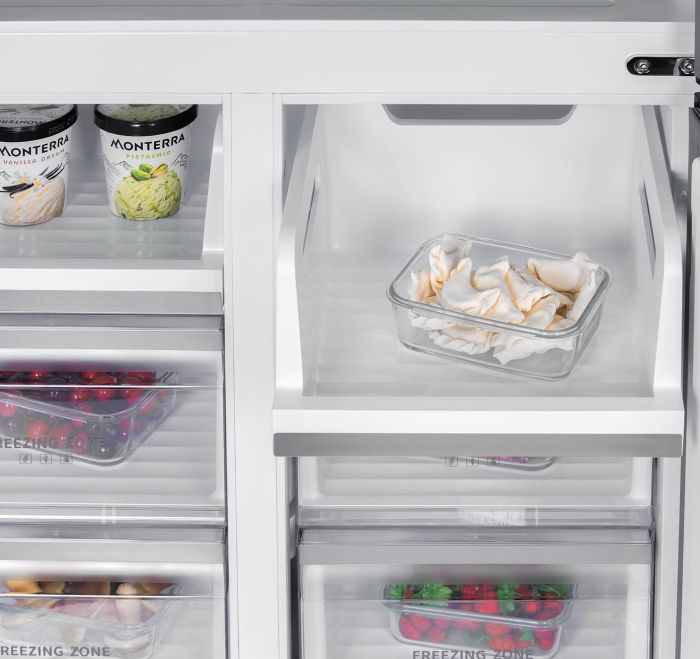 Многокамерный холодильник Hiberg RFQ-600DX NFGW inverter