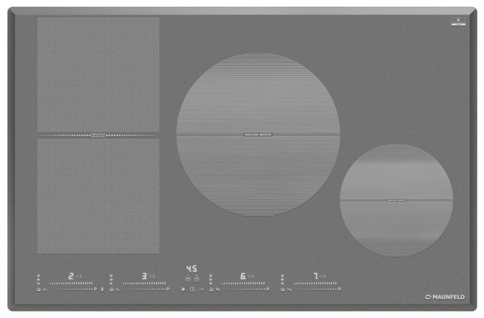 Индукционная варочная панель Maunfeld CVI804SFLGR Inverter