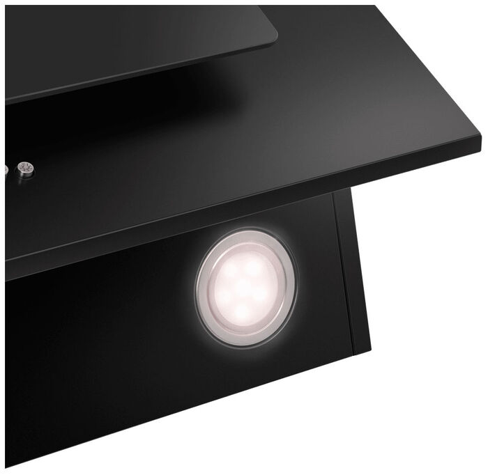 Наклонная вытяжка Maunfeld Tower 50 черный