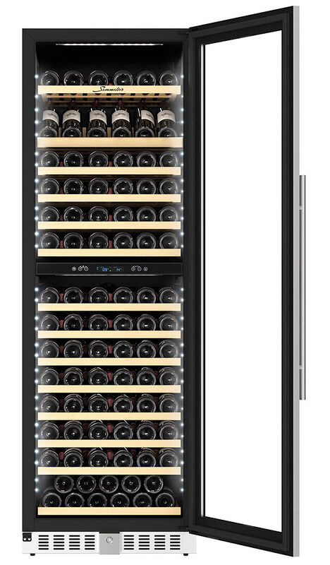 Встраиваемый винный шкаф Libhof SMD-165 silver