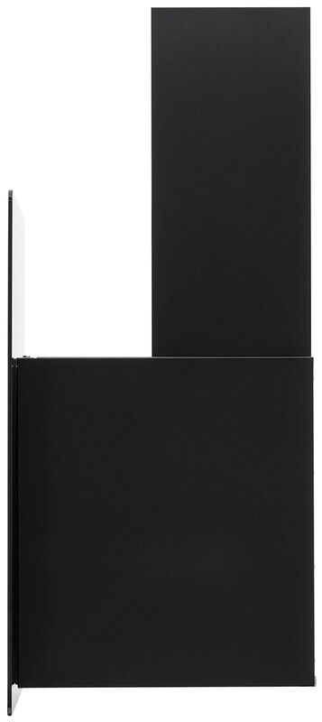 Каминная вытяжка Krona DOMENIKA 600 BLACK/INOX S