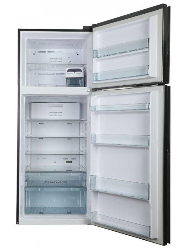 Двухкамерный холодильник Hitachi HRTN7489DF BSLCS