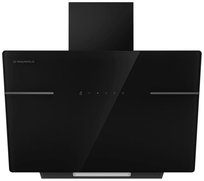 Наклонная вытяжка Maunfeld Astro 60 черное стекло