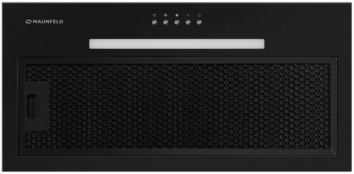 Полновстраиваемая вытяжка Maunfeld TRAPEZE 603EM черный