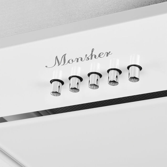 Полновстраиваемая вытяжка Monsher INNA 40 Blanc