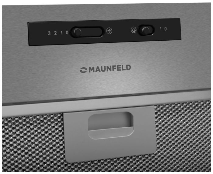 Полновстраиваемая вытяжка Maunfeld Crosby Light 5028 нержавеющая сталь