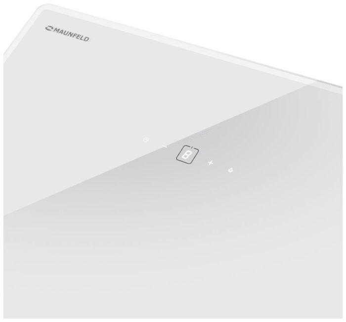 Наклонная вытяжка Maunfeld EAGLE 850 90 Glass White