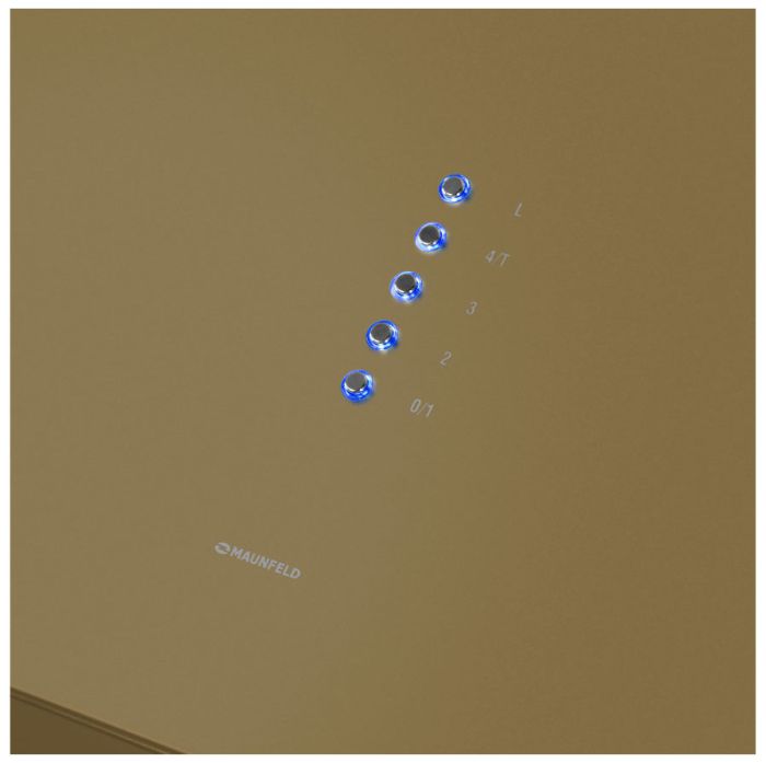 Каминная вытяжка Maunfeld Bath 402 золотой