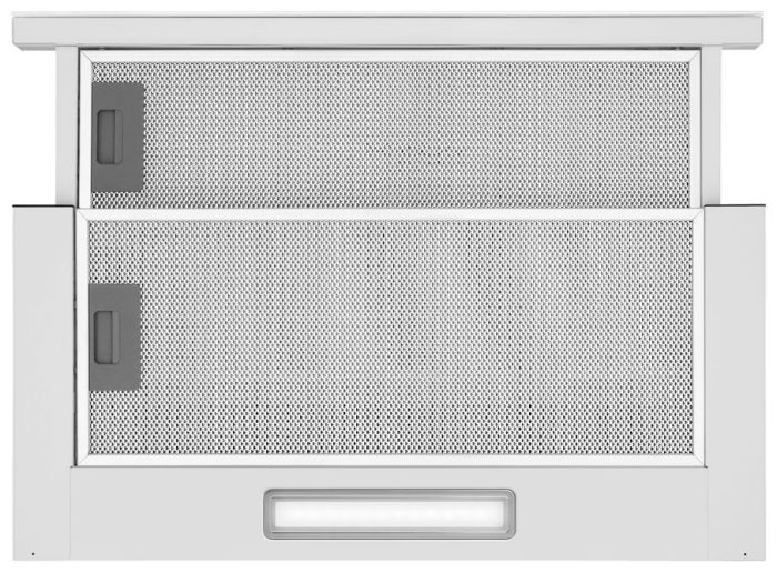 Телескопическая вытяжка Maunfeld Clyde 50 белое стекло