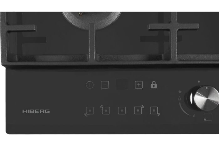 Газовая варочная панель Hiberg VM 7155 B