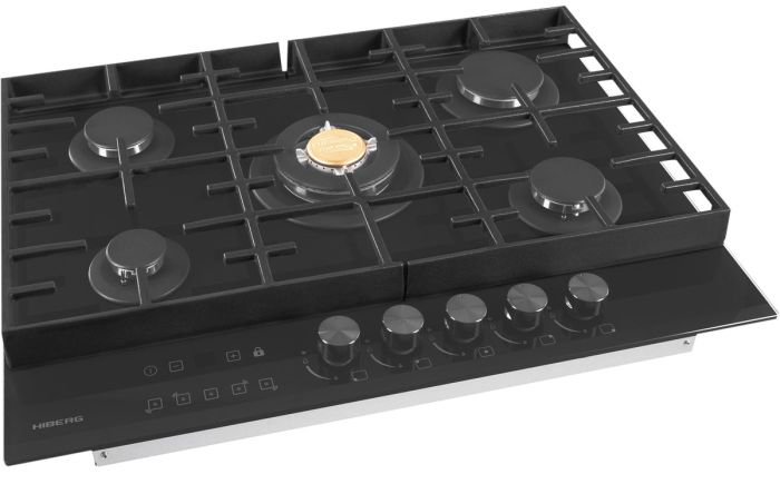 Газовая варочная панель Hiberg VM 7155 B