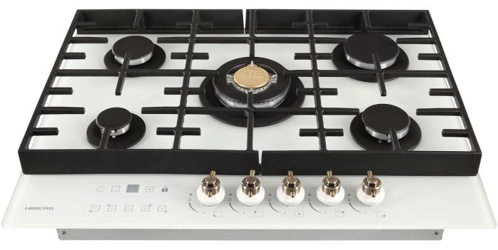 Газовая варочная панель Hiberg VM 7155 W