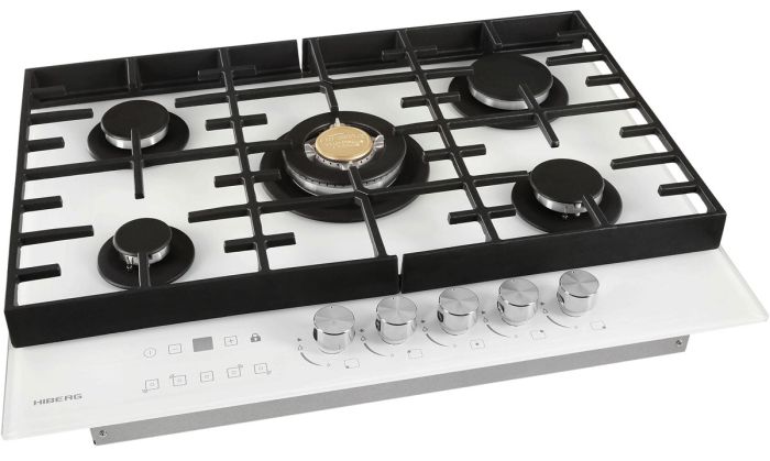Газовая варочная панель Hiberg VM 7155 W