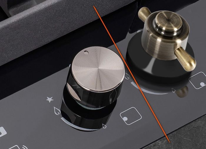 Газовая варочная панель Hiberg VM 9155 B