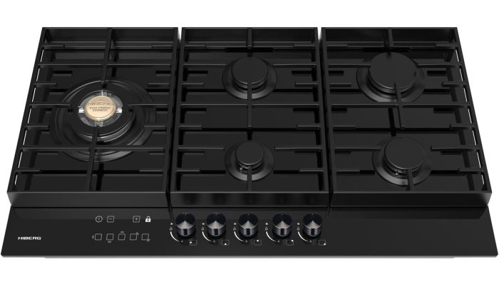 Газовая варочная панель Hiberg VM 9155 B