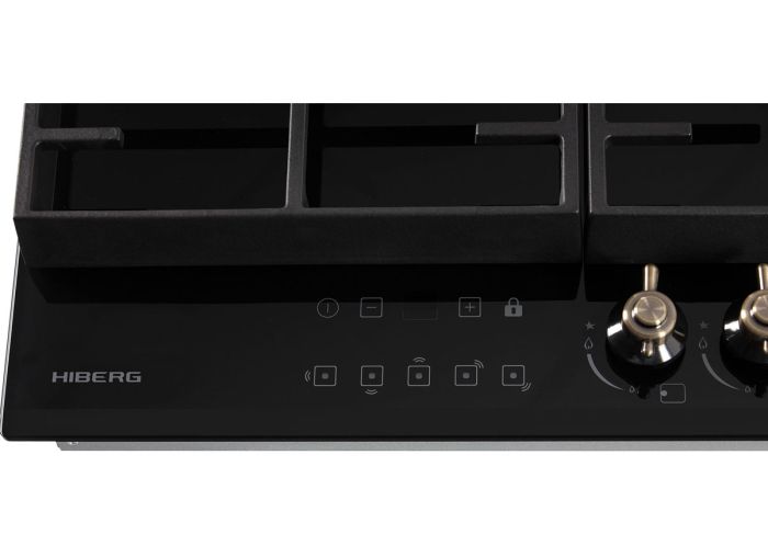 Газовая варочная панель Hiberg VM 9155 B