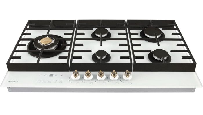 Газовая варочная панель Hiberg VM 9155 W