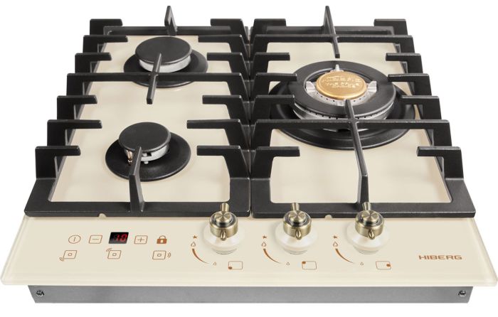 Газовая варочная панель Hiberg VM 4235 Y