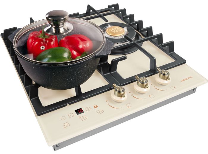 Газовая варочная панель Hiberg VM 4535 Y