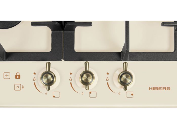 Газовая варочная панель Hiberg VM 4235 Y