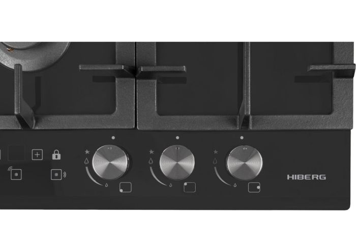 Газовая варочная панель Hiberg VM 4535 B
