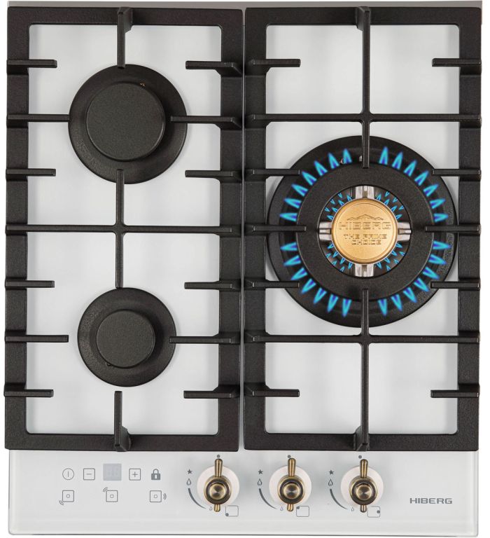 Газовая варочная панель Hiberg VM 4535 W