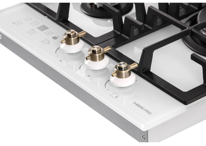 Газовая варочная панель Hiberg VM 4535 W