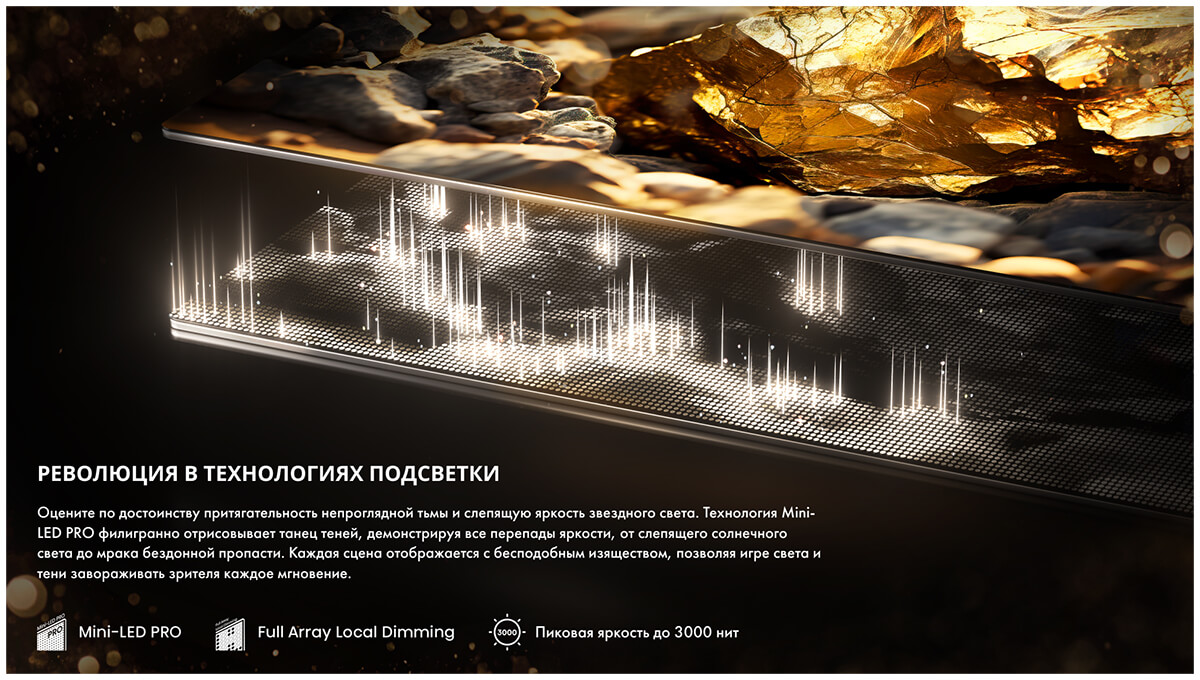 MiniLED телевизор Hisense 65U7NQ