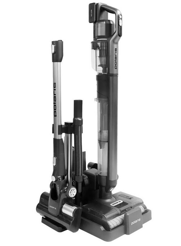 Пылесос вертикальный Polaris PVCW 8090 серый