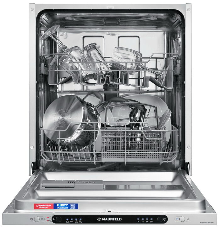 Встраиваемая посудомоечная машина Maunfeld MLP6242G02 Light Beam