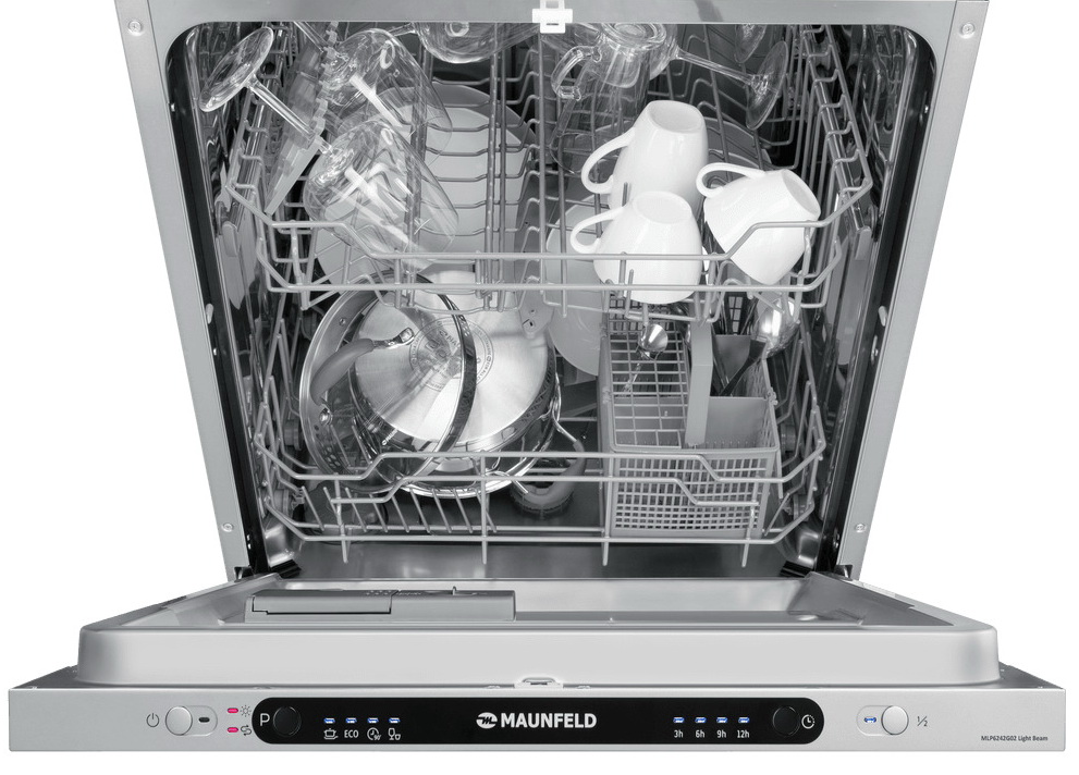 Встраиваемая посудомоечная машина Maunfeld MLP6242G02 Light Beam
