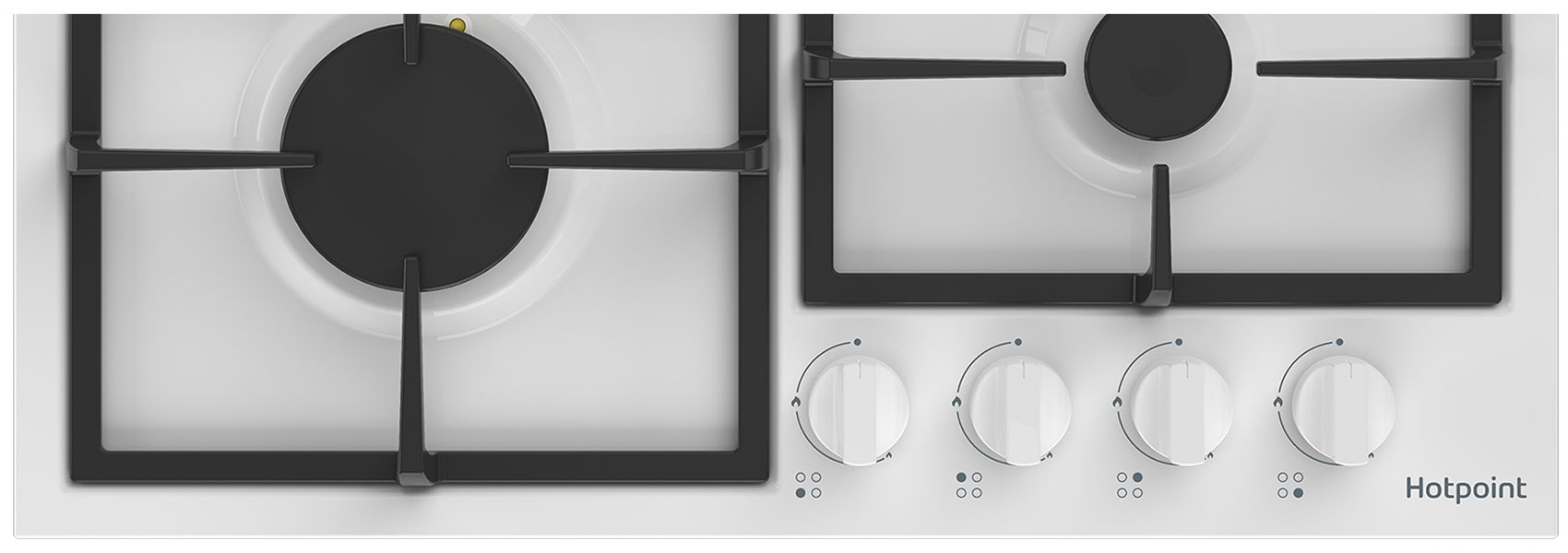 Газовая варочная панель Hotpoint-Ariston HGMT 642 WH