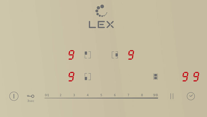 Индукционная варочная панель LEX EVI 631A IV
