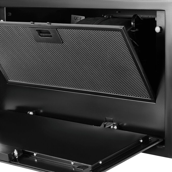 Полновстраиваемая вытяжка Maunfeld MZR 60 Lux черный