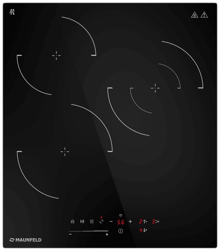 Электрическая варочная панель Maunfeld CVCE453SDBK