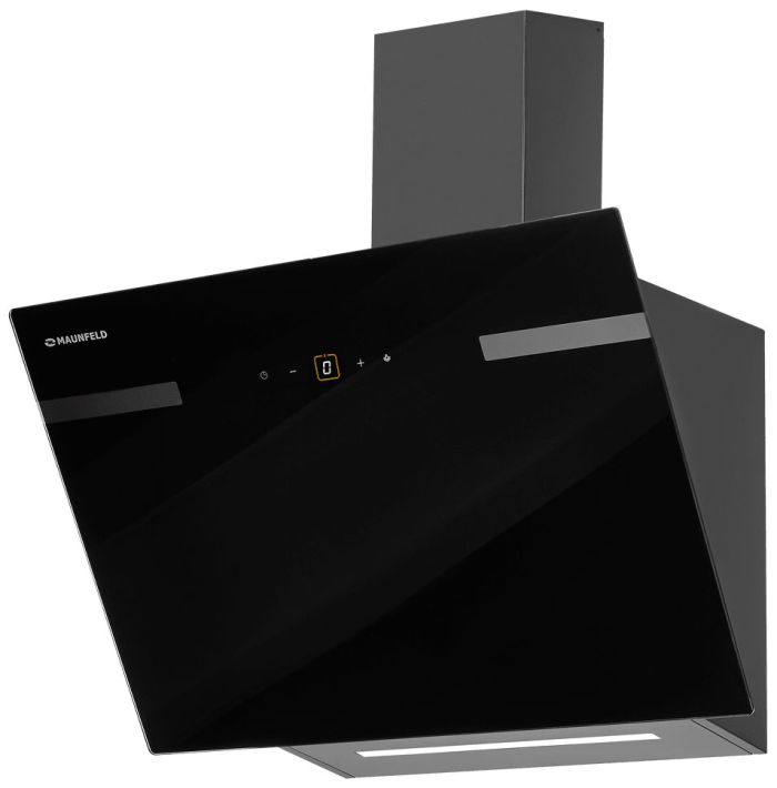 Наклонная вытяжка Maunfeld Amber 60 Glass Black