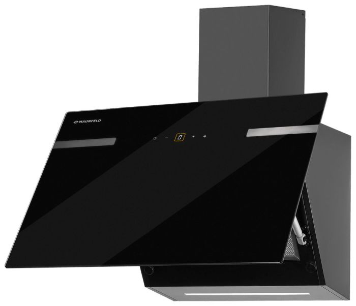 Наклонная вытяжка Maunfeld Amber 60 Glass Black