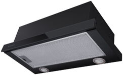 Телескопическая вытяжка Meferi SLIDEBOX60BK GLASS ULTRA