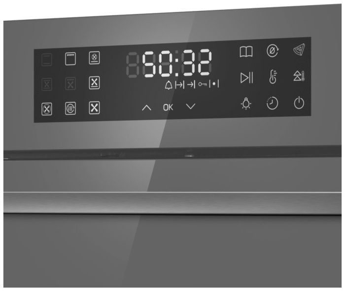 Электрический духовой шкаф Maunfeld EOEH7614LGR