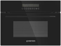 Компактный духовой шкаф Meferi MEO608BK MICROWAVE