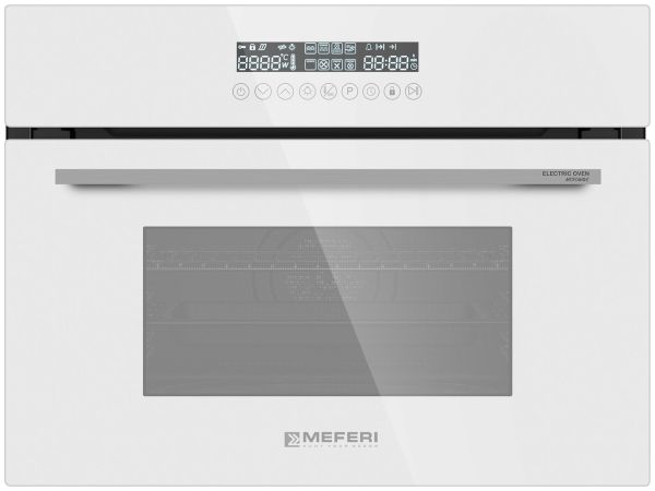 Компактный духовой шкаф Meferi MEO608WH MICROWAVE