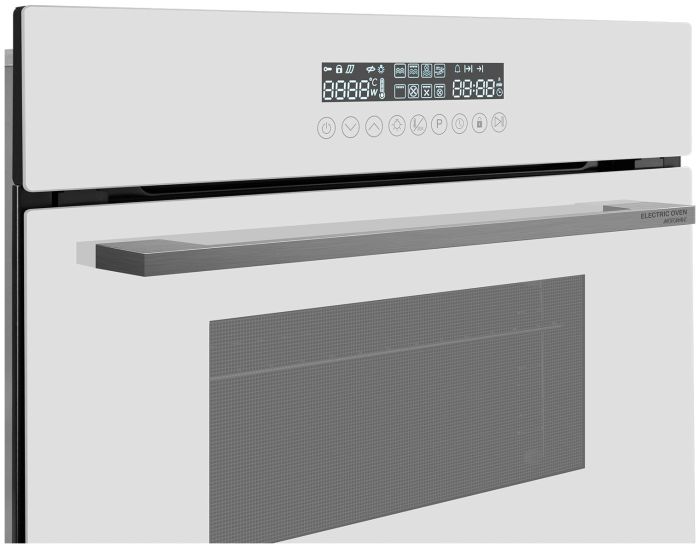 Компактный духовой шкаф Meferi MEO608WH MICROWAVE