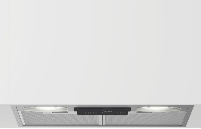 Полновстраиваемая вытяжка Indesit INAE 52FLS X